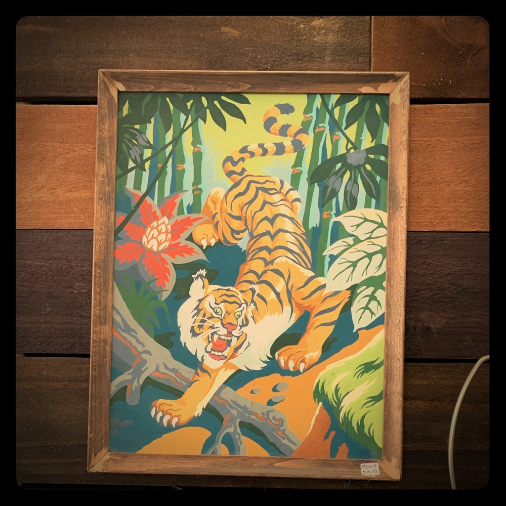 Vintage paint by numbers art. 3 for $55